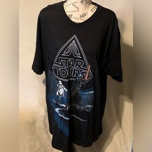Star Wars Star Tours Launch Collection 2011 Black 2XL T Shirt